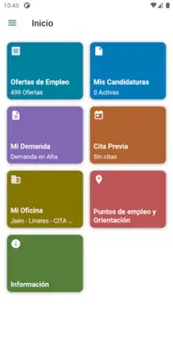 SAE. Servicio Andaluz de Empleo android App screenshot 14