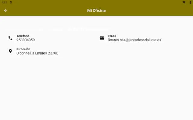 SAE. Servicio Andaluz de Empleo android App screenshot 2